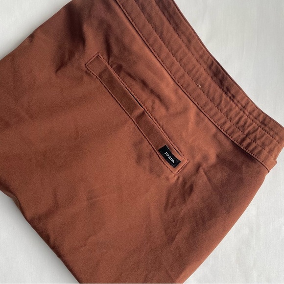 Men’s Prana Riveter Summer Beach Swimming Boardshorts Size 40 Rust 7” - Picture 1 of 10